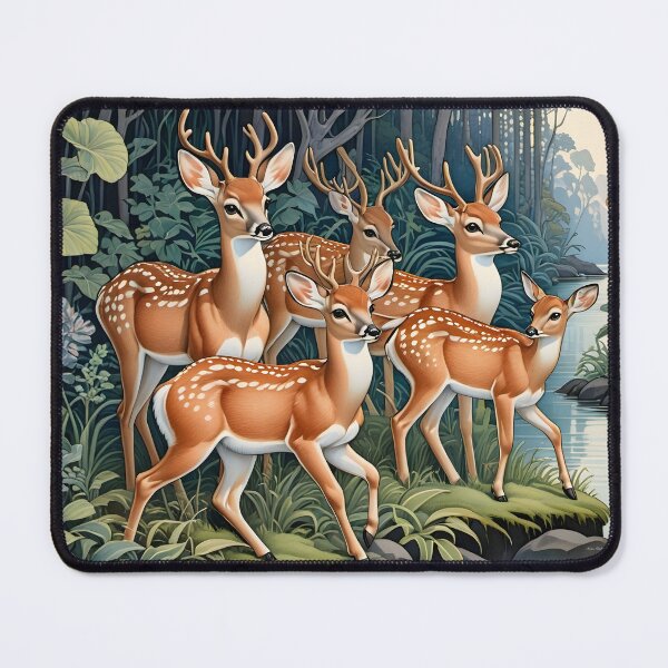 Item preview, Deer in the Forest designed and sold by Nira Dabush.