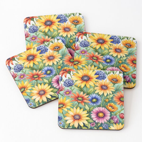 Item preview, Colorful Daisies  designed and sold by Faerieglen.