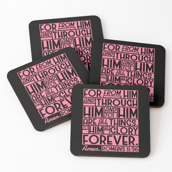 Item preview, Romans 11:36 For From Him And Through Him And To Him Are All Things designed and sold by plushism.