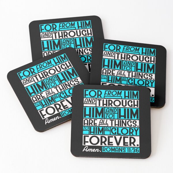 Item preview, Romans 11:36 For From Him And Through Him And To Him Are All Things designed and sold by plushism.