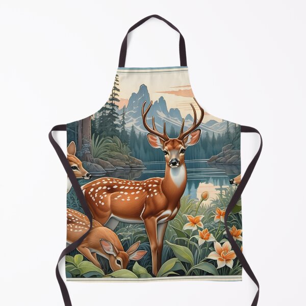 Item preview, Deer at Nature designed and sold by Nira Dabush.