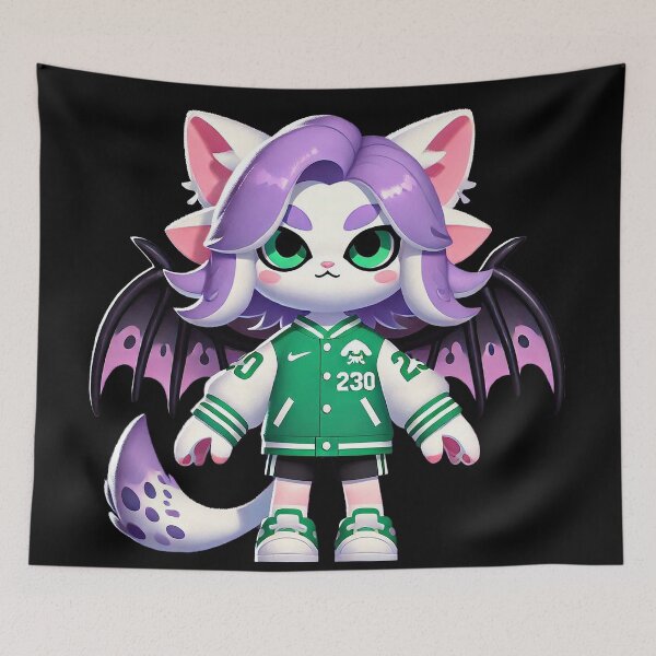 Item preview, Cute cartoon cat ShadowPaw Infernal Wings V12 designed and sold by Little-s.