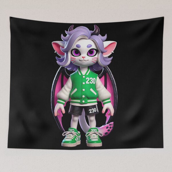 Item preview, Cute cartoon cat ShadowPaw Infernal Wings V13 designed and sold by Little-s.