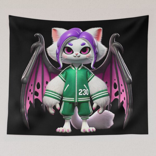 Item preview, Cute cartoon cat ShadowPaw Infernal Wings V14 designed and sold by Little-s.