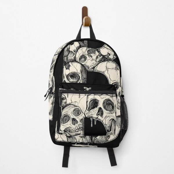 Item preview, BE Skulls: A Haunting Typography designed and sold by Mindsway.