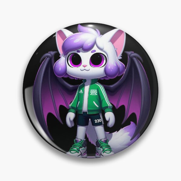 Item preview, Cute cartoon cat ShadowPaw Infernal Wings V15 designed and sold by Little-s.