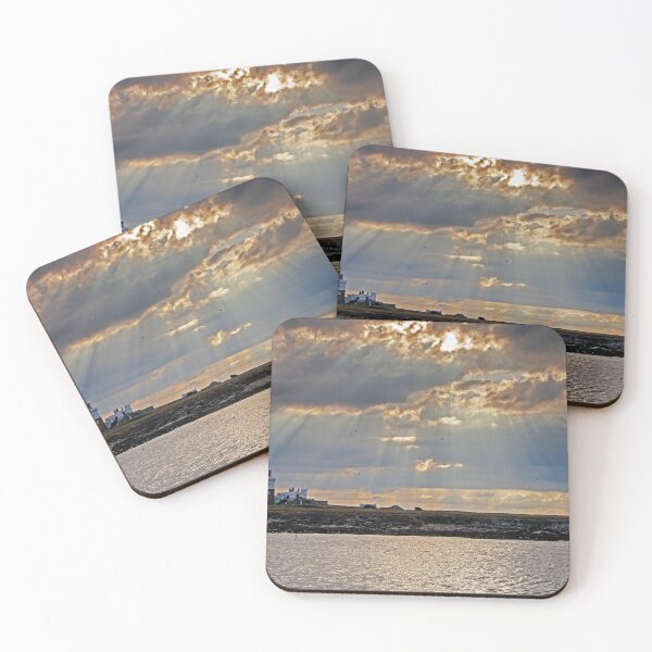 Item preview, Sunbeams Over Lighthouse At Coquet Island designed and sold by David Patterson.