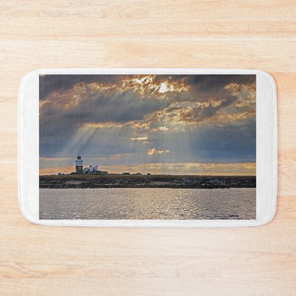 Item preview, Sunbeams Over Lighthouse At Coquet Island designed and sold by David Patterson.