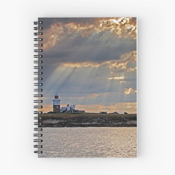 Item preview, Sunbeams Over Lighthouse At Coquet Island designed and sold by David Patterson.