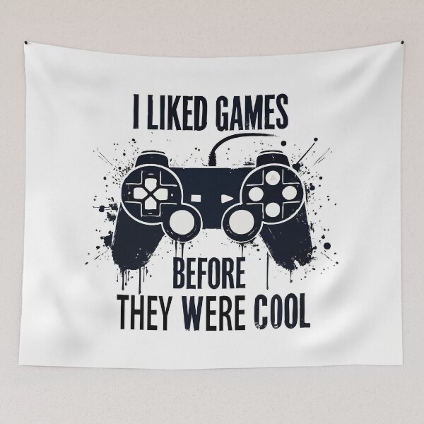 Item preview, I Liked Games Before They Were Cool designed and sold by TomFrontierArt.