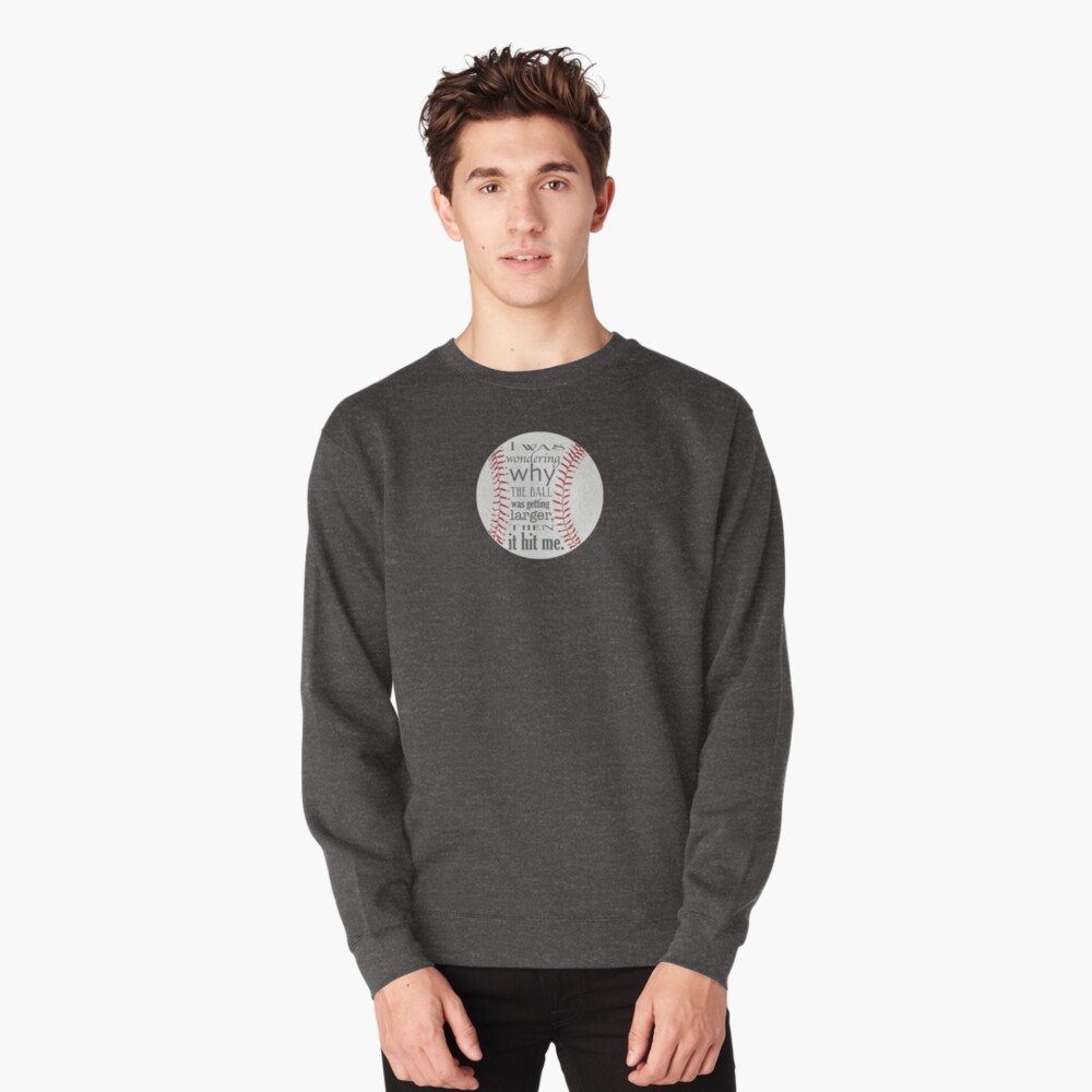 ahadden Funny Baseball Design Hoodie