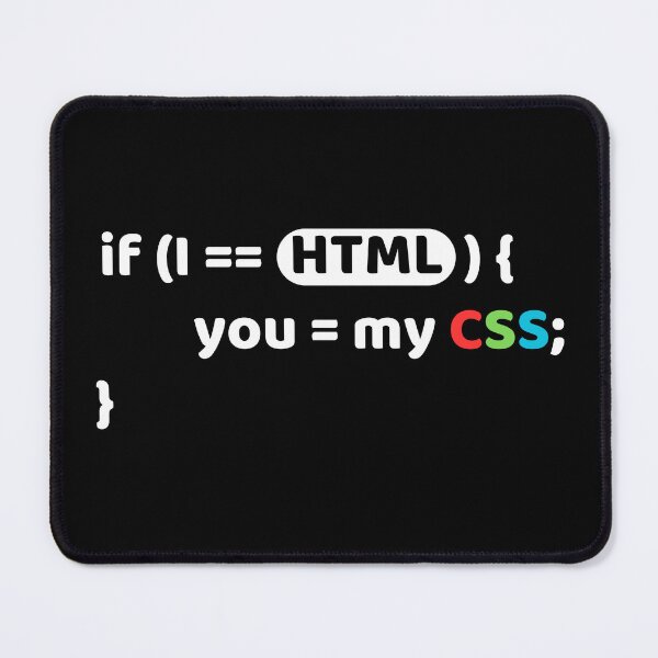 Item preview, You're my HTML's CSS 5 - Dark Color designed and sold by Programming Jokes.