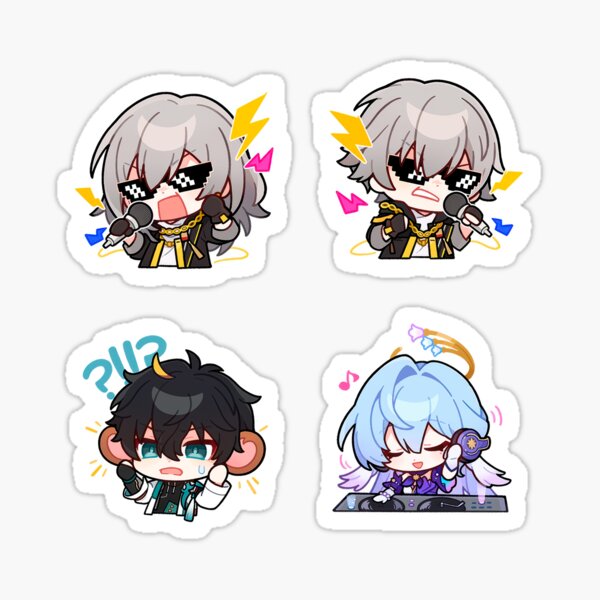 Item preview, Annals of Pinecany's Mappou Sticker set, Honkai Star Rail designed and sold by Astral Drop.