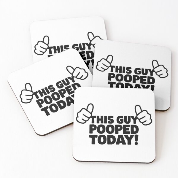 Item preview, This Guy Pooped Today designed and sold by MonkiFlipp.