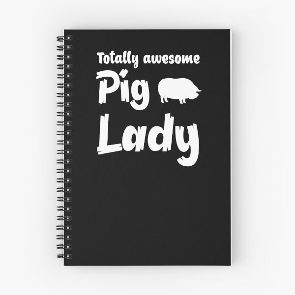 Item preview, Totally Awesome pig lady designed and sold by jazzydevil.