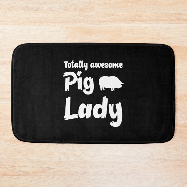 Item preview, Totally Awesome pig lady designed and sold by jazzydevil.