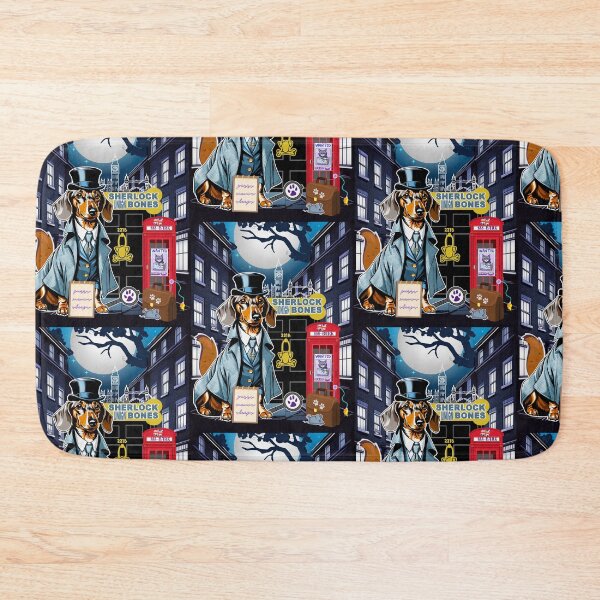 Item preview, Pet Detective: Sherlock Bones | True Crime Unleashed | Dachshund, Sausage, Wiener Dogs designed and sold by therealbooty.