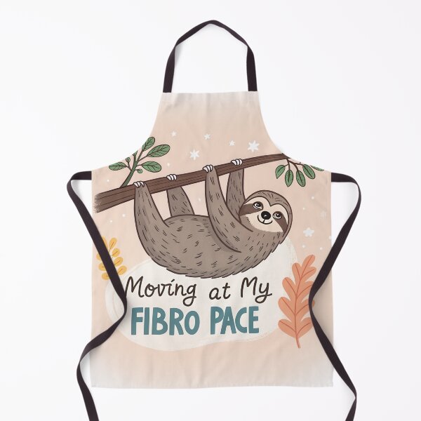 Item preview, Moving at My Fibro Pace - Cute Sloth Fibromyalgia Awareness Design designed and sold by Vago.