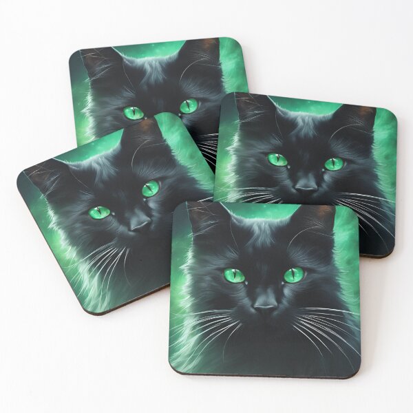 Item preview, Black cat designed and sold by whatthefoxsays.
