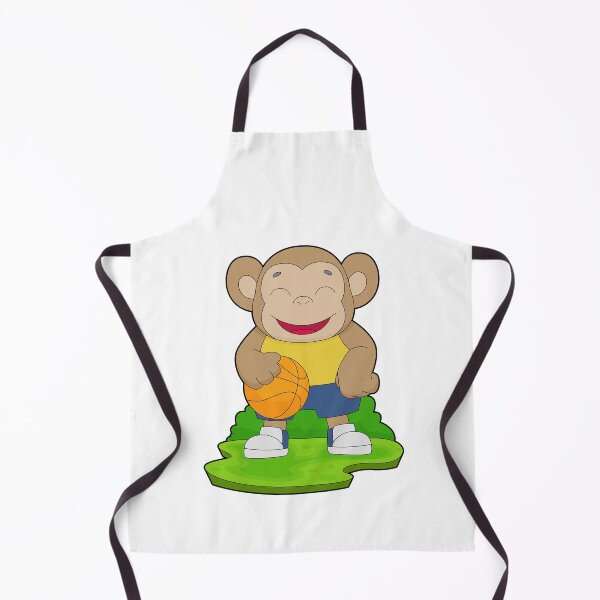Item preview, Monkey Basketball player Basketball designed and sold by Snabdesign84.