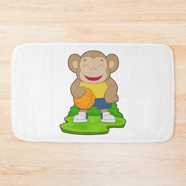 Item preview, Monkey Basketball player Basketball designed and sold by Snabdesign84.