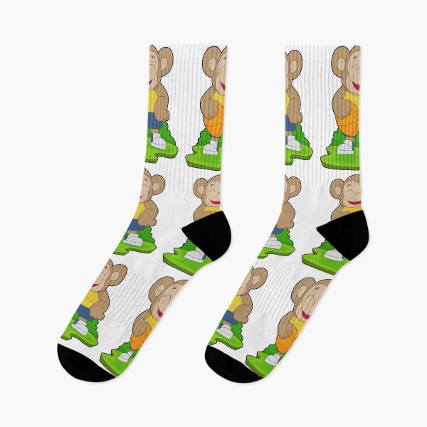 Item preview, Monkey Basketball player Basketball designed and sold by Snabdesign84.
