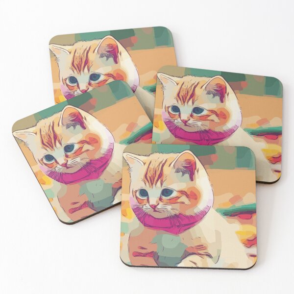 Item preview, autumn kittens designed and sold by MartyAart.
