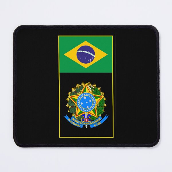 Item preview, Brazil Flag & Coat of arms designed and sold by adamst555.
