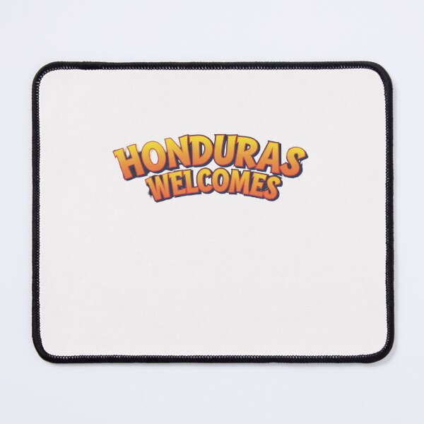 Item preview, Honduras Welcomes Flag Map Tegucigalpa, Copán, Roatán designed and sold by AnimalsDH305.