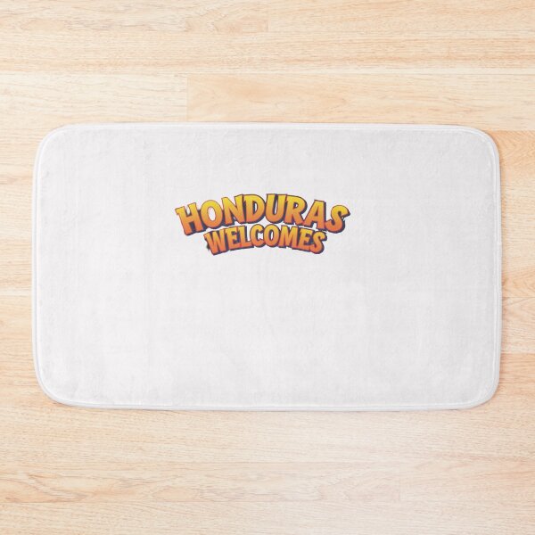 Item preview, Honduras Welcomes Flag Map Tegucigalpa, Copán, Roatán designed and sold by AnimalsDH305.