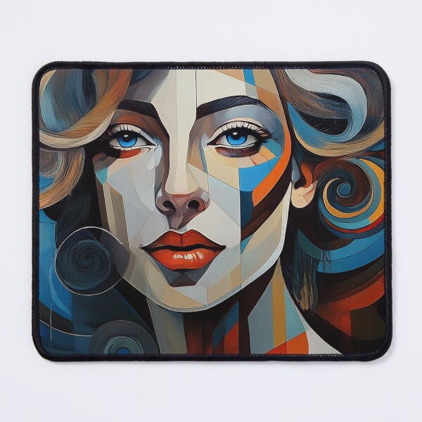 Item preview, Goddess Cubism Portrait of a Woman designed and sold by Boxing Kangaroo Retail Company.