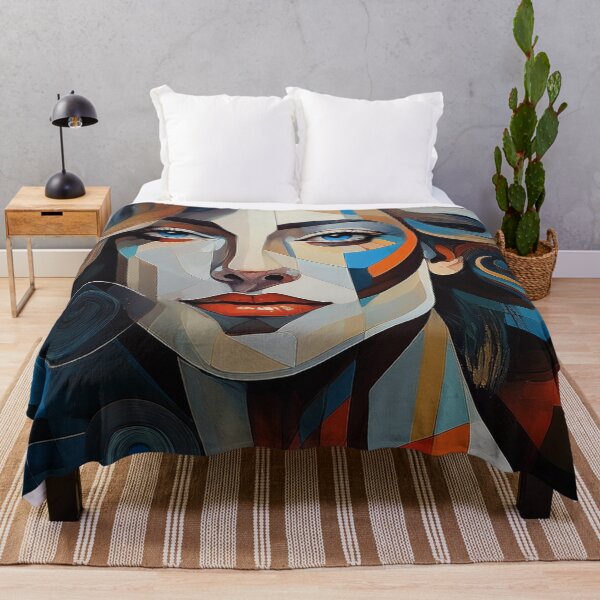 Item preview, Goddess Cubism Portrait of a Woman designed and sold by Boxing Kangaroo Retail Company.