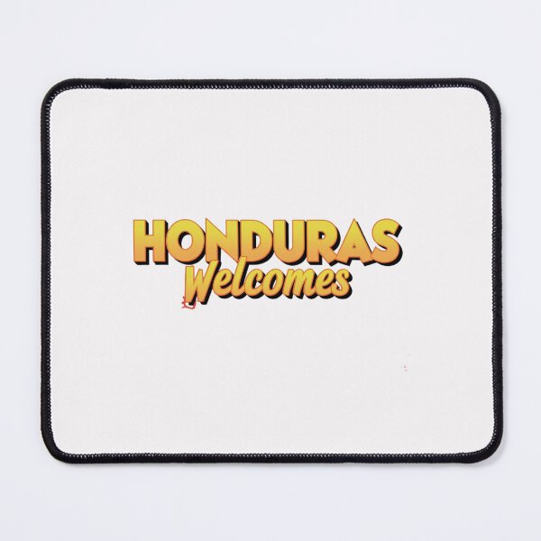 Item preview, Honduras Welcomes Flag Map Tegucigalpa, Copán, Roatán designed and sold by AnimalsDH305.