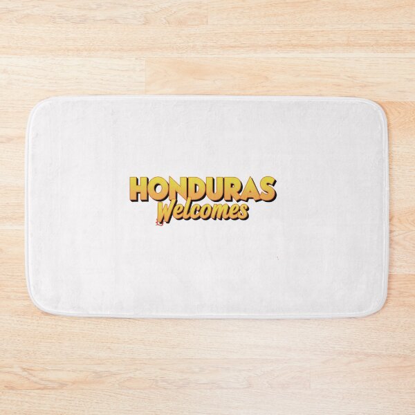 Item preview, Honduras Welcomes Flag Map Tegucigalpa, Copán, Roatán designed and sold by AnimalsDH305.
