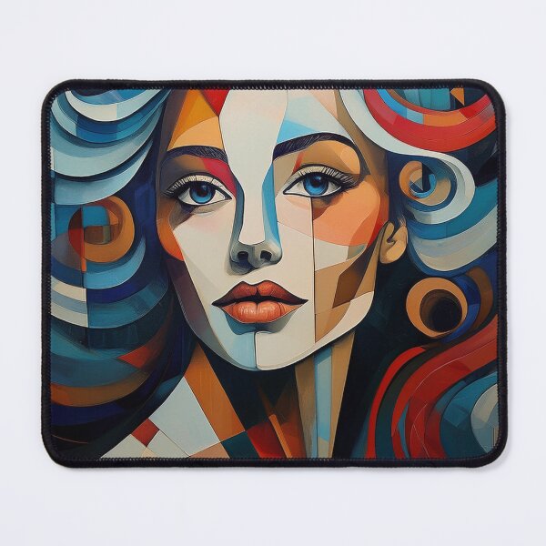 Item preview, Goddess Cubism Portrait of a Woman designed and sold by Boxing Kangaroo Retail Company.