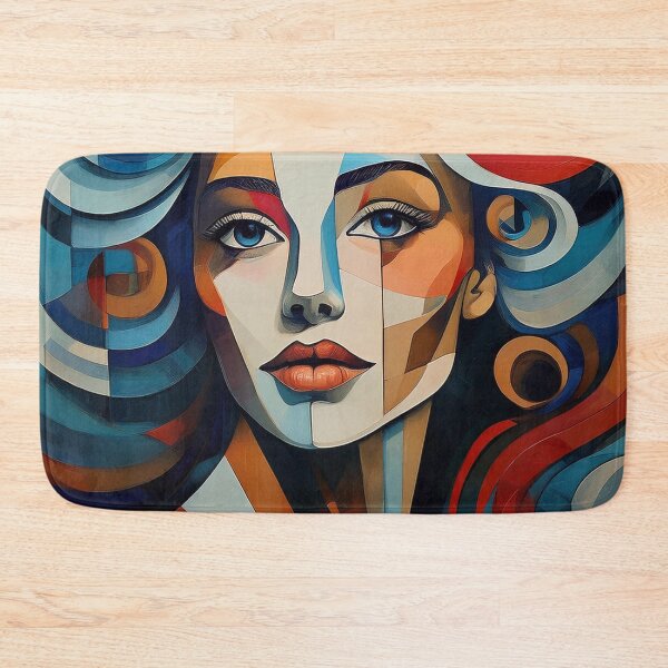Item preview, Goddess Cubism Portrait of a Woman designed and sold by Boxing Kangaroo Retail Company.