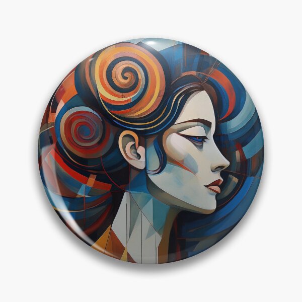 Item preview, Goddess Cubism Portrait of a Woman designed and sold by Boxing Kangaroo Retail Company.