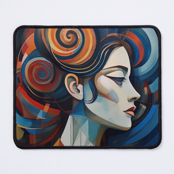 Item preview, Goddess Cubism Portrait of a Woman designed and sold by Boxing Kangaroo Retail Company.