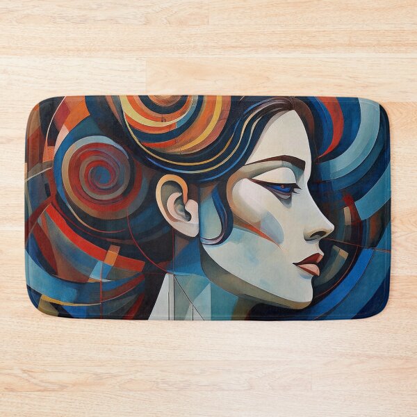 Item preview, Goddess Cubism Portrait of a Woman designed and sold by Boxing Kangaroo Retail Company.