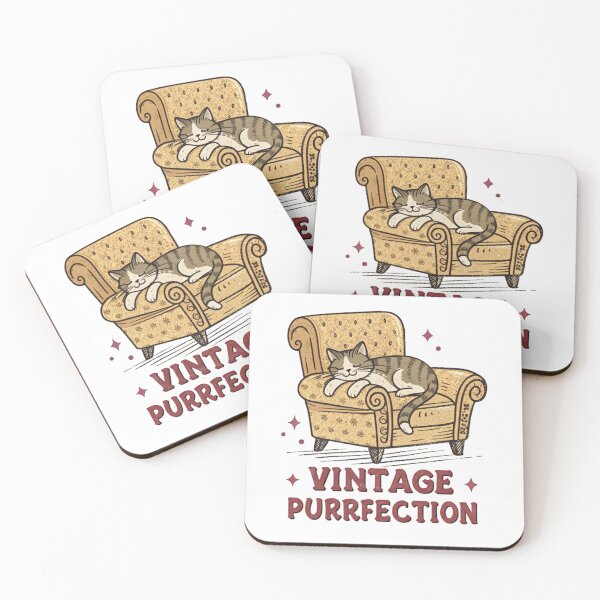 Item preview, VINTAGE PURRFECTION designed and sold by SignumShop.