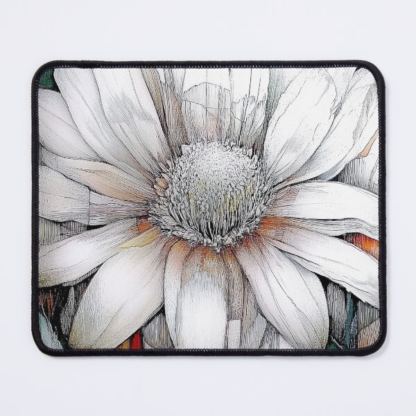Item preview, Big White Flower. Daisy style design. designed and sold by Shoot-The-Moon.