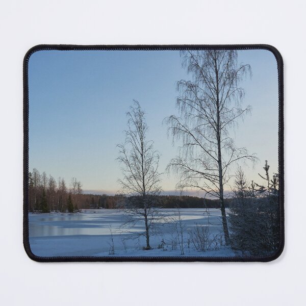 Item preview, Birches by the frozen lake 4 designed and sold by Jouko Lehto Photography.
