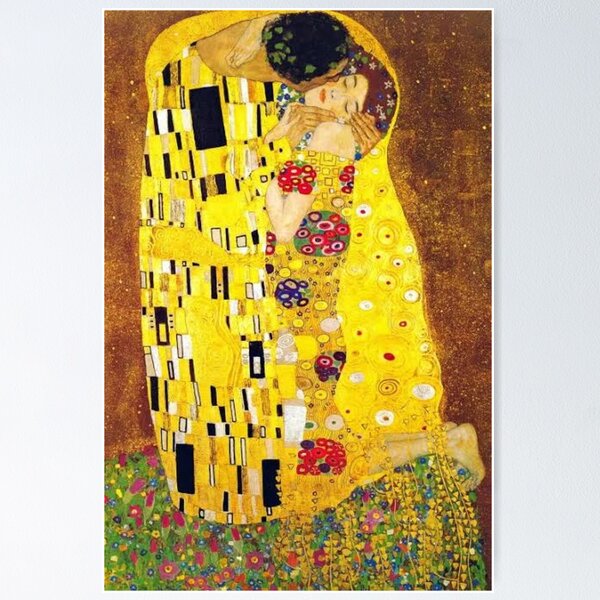 Aperçu de l'œuvre Le baiser de Gustav Klimt créée et vendue par mattDes.