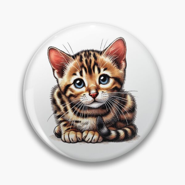 Item preview, Adorable Bengal kitten designed and sold by nicnacc.
