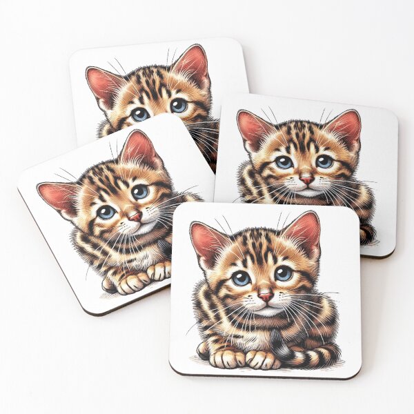 Item preview, Adorable Bengal kitten designed and sold by nicnacc.