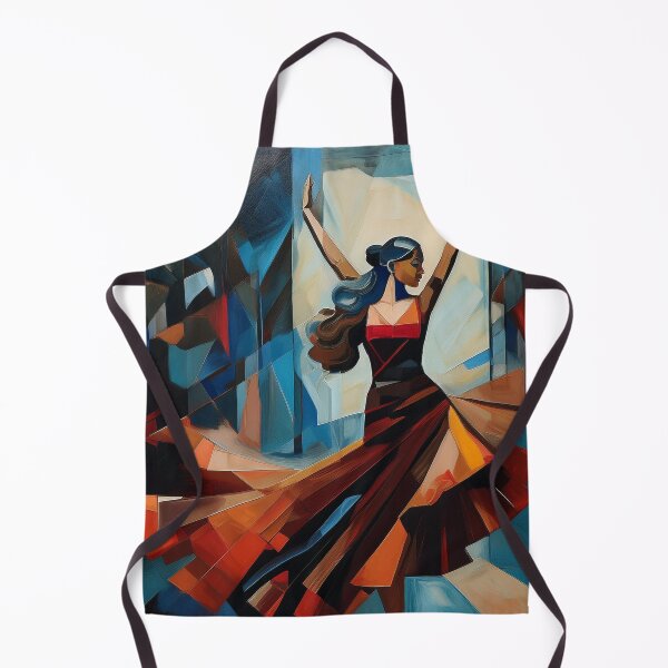 Item preview, Cubist Flamenco Dancer spinning designed and sold by Boxing Kangaroo Retail Company.