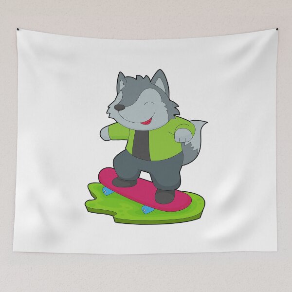 Item preview, Wolf Skater Skateboard designed and sold by Snabdesign84.
