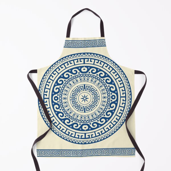 Item preview, Ancient Greek Meander and Rosette Design designed and sold by Art By M.