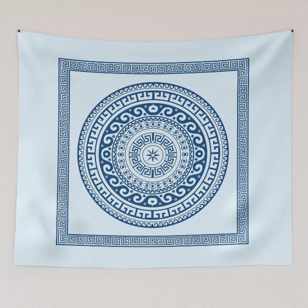 Item preview, Ancient Greek Meander and Rosette Design designed and sold by Art By M.