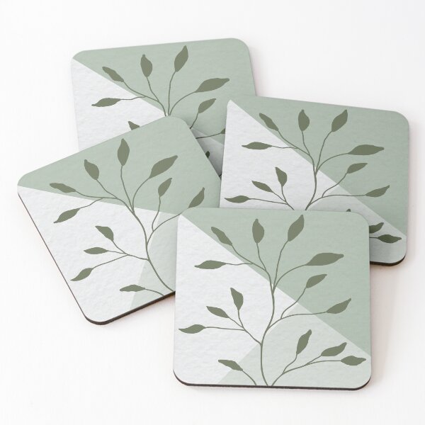 Item preview, Botanical Joy - Leaf art print designed and sold by Living The Vibe.